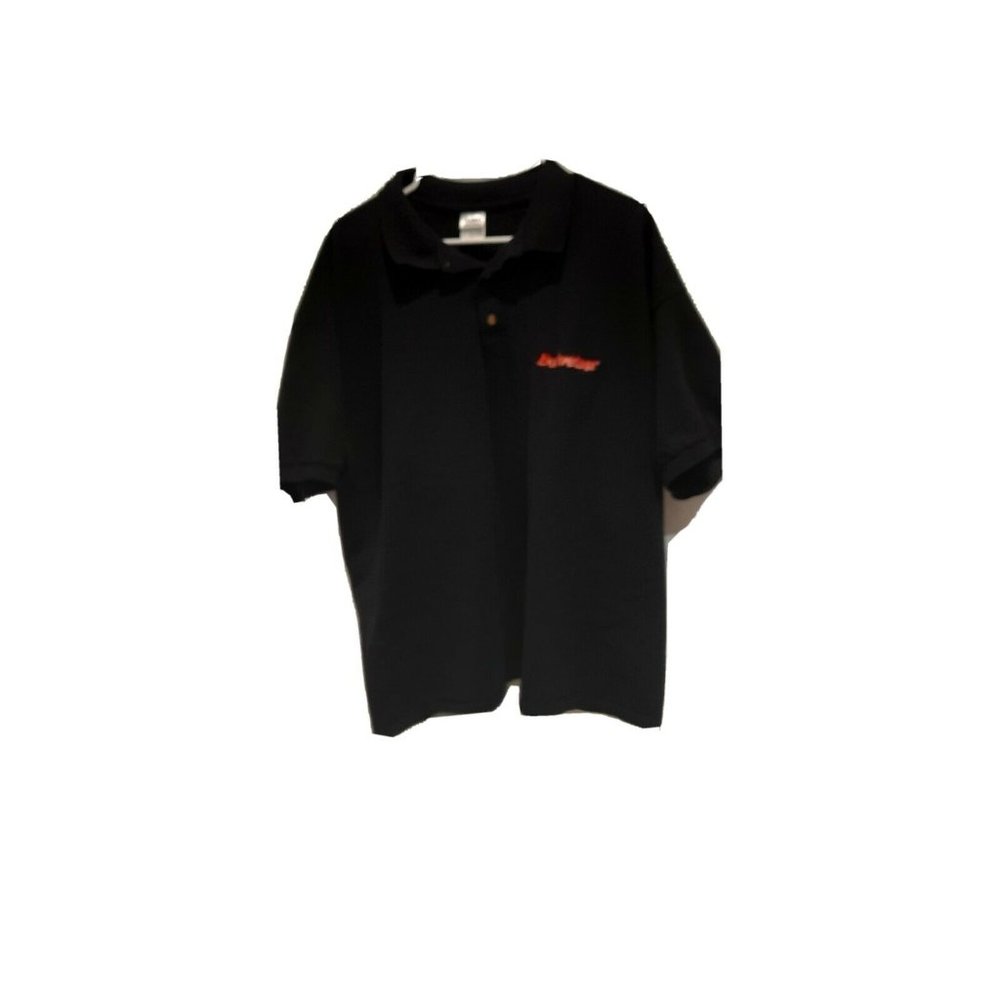 Black Budweiser polo shirt. Pre-owned. 2XL